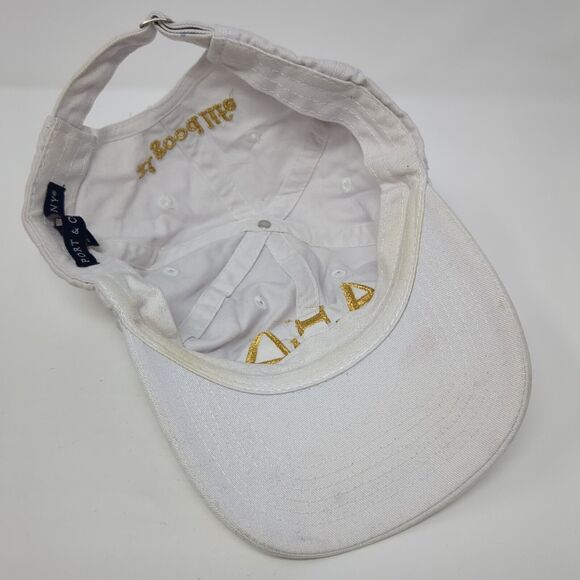 Alpha Xi Delta Good Life Slideback Hat White OS Adjustable Port & Company Cotton - Picture 6 of 8